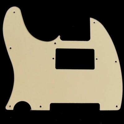 GAUCHER PICKGUARD TELE CREME 1 PLI H HUMBUCKER WD