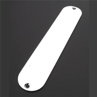PLAQUE CONTROLE TELECASTER CHROME VIERGE 32mm + VIS
