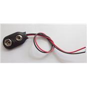 CABLE ET CONTACT POUR PILE 9V