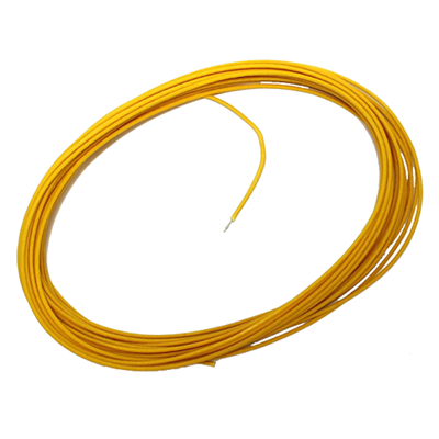 GW-0820-020 Yellow Vintage Style Cloth Wire