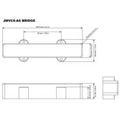 MICRO DELANO JAZZ-BASS SPLIT COIL 5 CORDES FERRITE CHEVALET FENDER