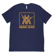  T.SHIRT MUSIC MAN VINTAGE LOGO GOLD TAILLE XL