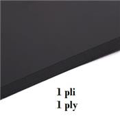 PICKGUARD TELE 52' NOIR 1 PLI 5 TROUS 2.2mm