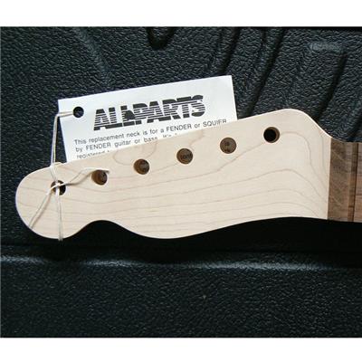 MANCHE TELECASTER ALLPARTS GAUCHER LBF FENDER 21 CASES TOUCHE PALISSANDRE NON VERNIS