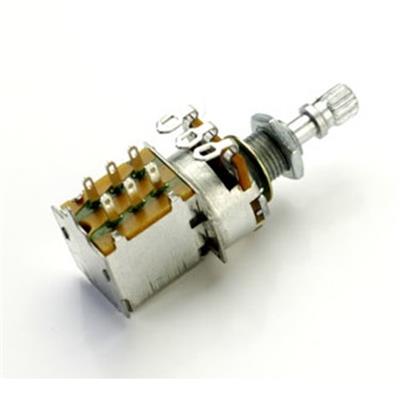 POTENTIOMETRE 500K PUSH/PULL DPDT LINEAIRE METRIQUE 15mm