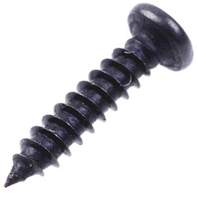 6 VIS MECANIQUES GUITARE NOIRES 11x2.1mm