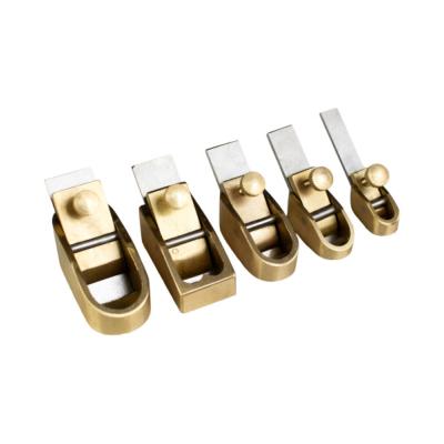 LOT DE 5 RABOTS G&W LAITON/ACIER