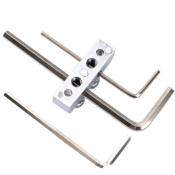 SUPPORT CLES ALLEN CHROME (+ 3 CLES)