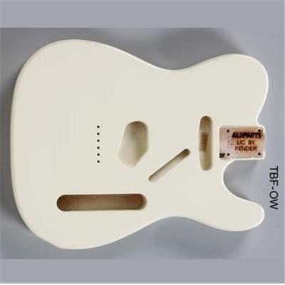 TBF-OW Olympic White Finished Replacement Body for Telecaster®