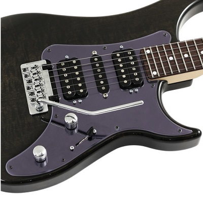 PICKGUARD VIGIER EXCALIBUR SHAWN LANE BLACK MIRROR