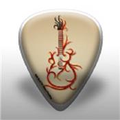 1 MEDIATOR RICK ROCK WIRED GUITAR