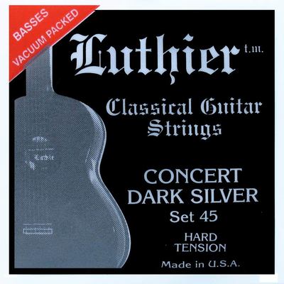 CORDES CLASSIQUE LUTHIER DARK SILVER 45 FORTE