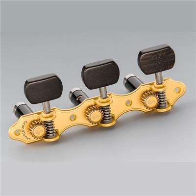 SCHALLER HAUSER GRANDTUNE CLASSIC SATIN DORE EBENE AXES NOIRS ROLLER