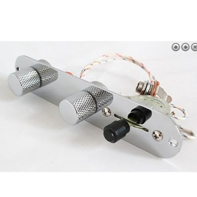 PLAQUE DE CONTROLE CABLEE TELECASTER 3 POSITIONS CHROME