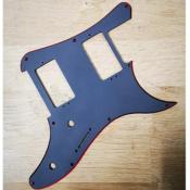 PICKGUARD VIGIER INDUS AVANT 2005 RED BLACK TEXTURED