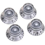 4 BOUTONS HAT SILVER US