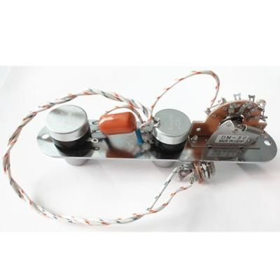 PLAQUE DE CONTROLE CABLEE TELECASTER 3P DM30 + MM + ORANGE