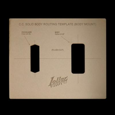 GABARIT DEFONCE MICROS CHARLIE CHRISTIAN SUR CORPS LOLLAR