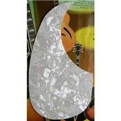 GAUCHER PICKGUARD GUITARE ACOUSTIQUE WHITE PEARL