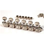 MECANIQUES 6 en ligne GUITARE NICKEL GOTOH SD91 HAPM TYPE FENDER