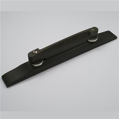 CHEVALET EBENE GUITARE ARCHTOP OBLIQUE + RIVETS NICKEL