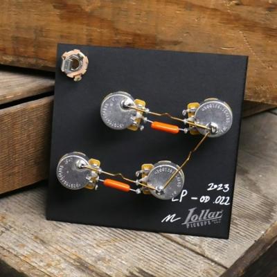 KIT CABLAGE LOLLAR LES PAUL ORANGE DROP .047