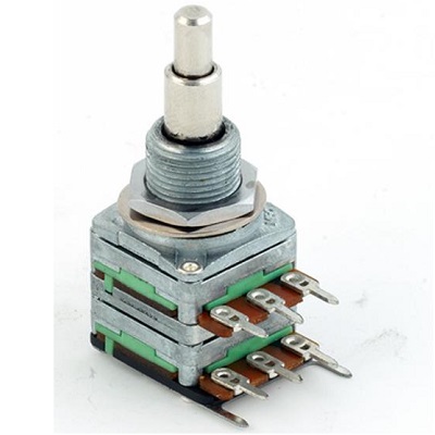 POTENTIOMETRE DOUBLE ETAGE MEC A250K et A250K