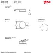 MICRO SCHALLER OYSTER  D/S DOUBLE CELLULE JACK FEMELLE