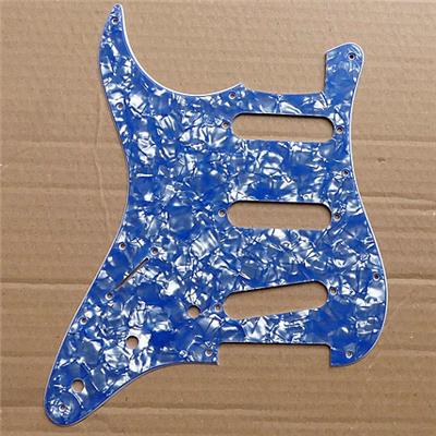 GAUCHER PICKGUARD SSS VINTAGE '62 PEARL OCEAN BLUE