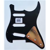 GAUCHER PICKGUARD SSS VINTAGE '62 NOIR MAT 1 PLI BOSTON