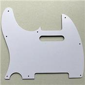 PICKGUARD STANDARD TELE 62 BLANC 3 PLIS