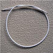 FIL CABLAGE MICRO VINTAGE SILICONE BLANC 50cm