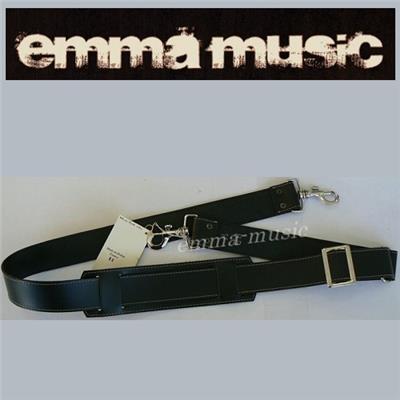 SANGLE PATRICK BLESES DELUXE CUIR NOIR POUR BANJO