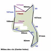 PICKGUARD PRECISION BASS 5 CORDES MEXIQUE TORTOISE