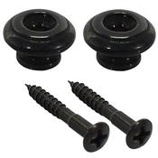 2 ATTACHE-COURROIE 15mm NOIRES BOSTON EP-S