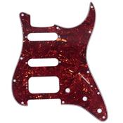 PICKGUARD STRATOCASTER SSH FAT STRAT LIGHT TORTOISE 4 PLIS