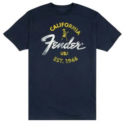 T.SHIRT FENDER BAJA BLUE TAILLE M