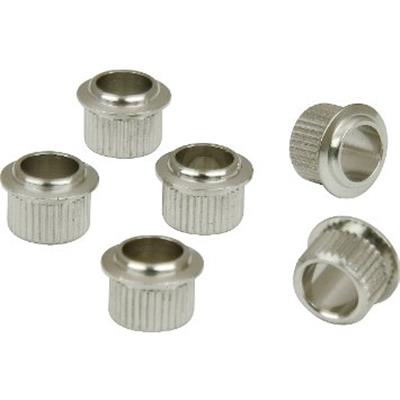 6 RONDELLES DE MECANIQUES A ENFONCER HAUTS NICKEL 11x8,8x9,6mm