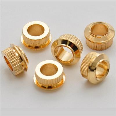 6 ADAPTATEURS REDUCTEURS MECANIQUES KLUSON DOREES 9,8x6,4x6,7mm