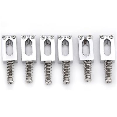 6 PONTETS TYPE STRAT FONTE 10,8mm GEWA