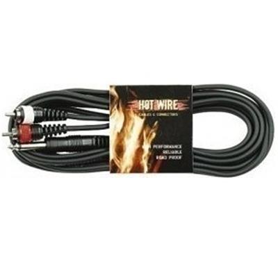 CABLE HOTWIRE 2xCINCH/1xJACK 6.35 MONO 3 meters