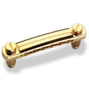 CORDIER SCHALLER STOP TAILPIECE DORE + INSERTS