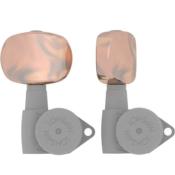 6 BOUTONS DE MECANIQUE HIPSHOT AMBRE + VIS