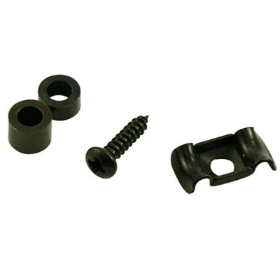 1 GUIDE CORDES PAPILLON NOIR + 2 RONDELLES