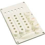 KIT STRAT VINTAGE PLASTIQUE WD MUSIC BLANC