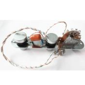 PLAQUE DE CONTROLE CABLEE TELECASTER 3P DM30 + MM + ORANGE