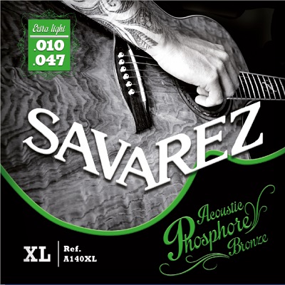CORDES ACOUSTIQUE SAVAREZ A140XL PHOSPHOR BRONZE 10-47