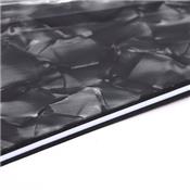 PICKGUARD STRAT SSS STANDARD BLACK PEARLOID