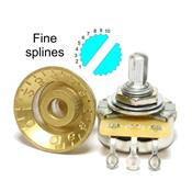 2 BOUTONS HAT DORES US GAUCHER