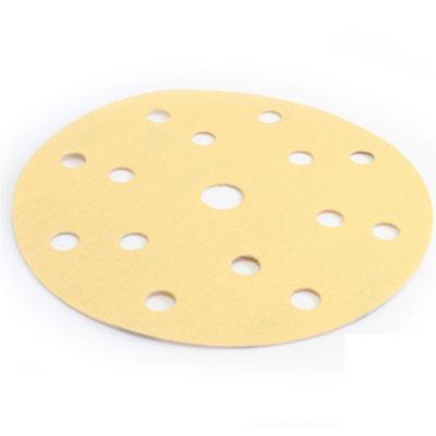 1 DISQUE A PONCER MIRKA GOLD 150mm 15TROUS  GRAIN 180